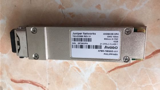 Juniper Networks SFP Transceiver Module 40GASE-SR4 OM3 100m 850nm Juniper 40G QSFP