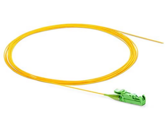 فیبر نوری E2000/APC Pigtail 900μm Single Mode Simplex E2000/APC فیبر نوری Pigtail 0.9mm SM SX