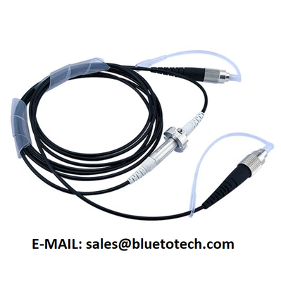 فیبر نوری مفاصل چرخشی فیبر نوری حلقه تقسیم چرخشی 1Fiber FC Connector Single Model Long Life کابل سیاه