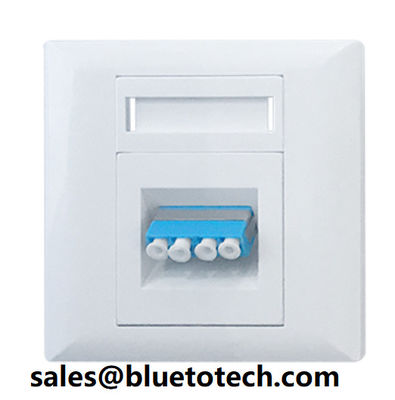 LC چهار آداپتور FTTH دیوار پایه جعبه فیبر جلو