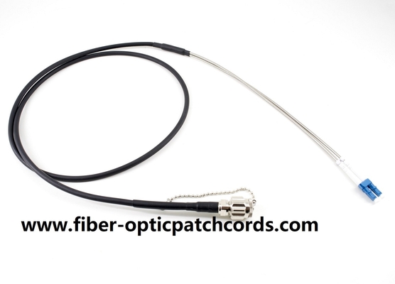 LC به ODC 2core Armored Fiber Optic Patch Cable دو حالت تک حالت